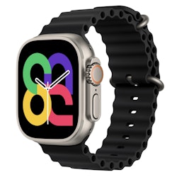 Black - Ocean Band • Apple Watch Armband