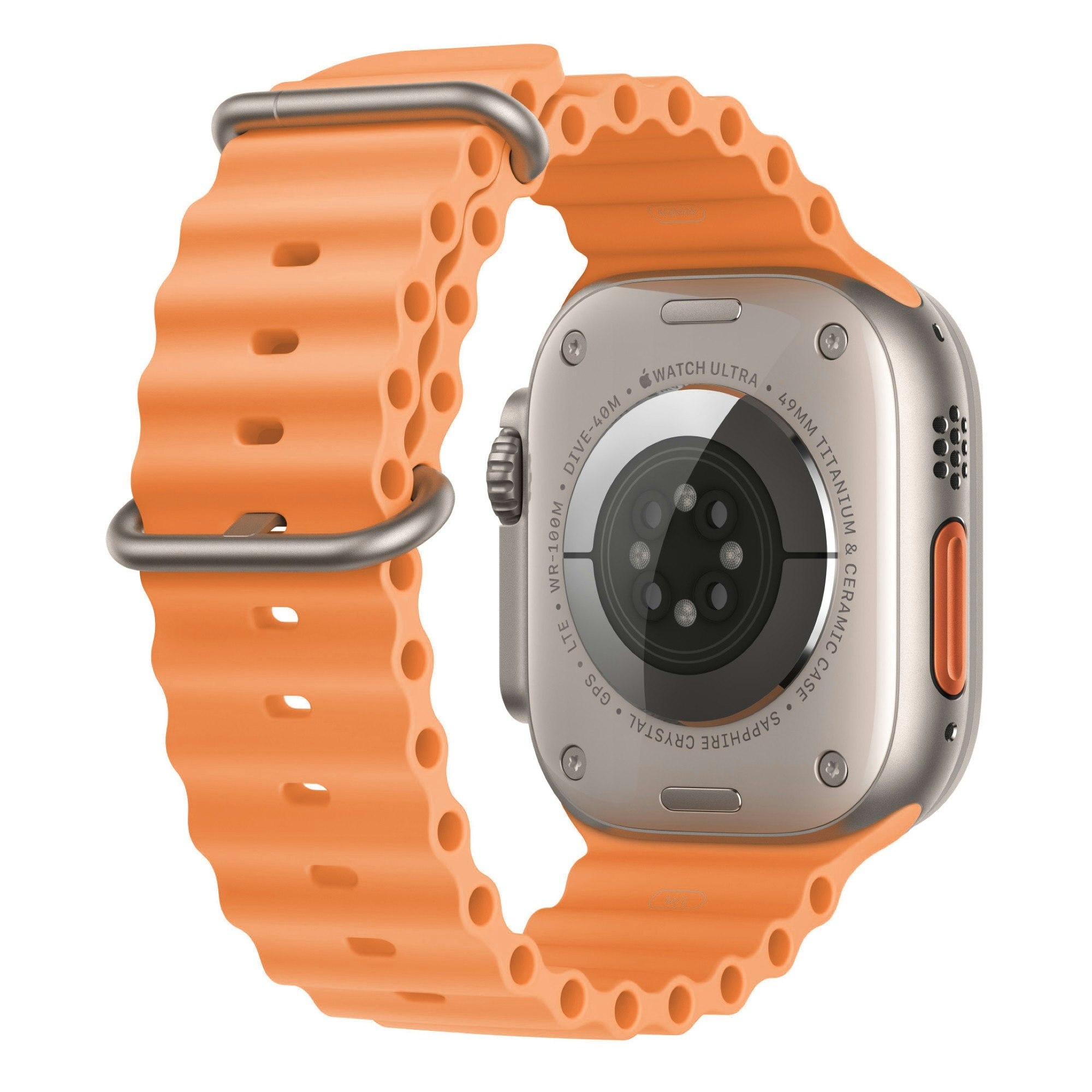 Orange - Ocean Band • Apple Watch Armband