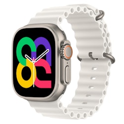 White - Ocean Band • Apple Watch Armband