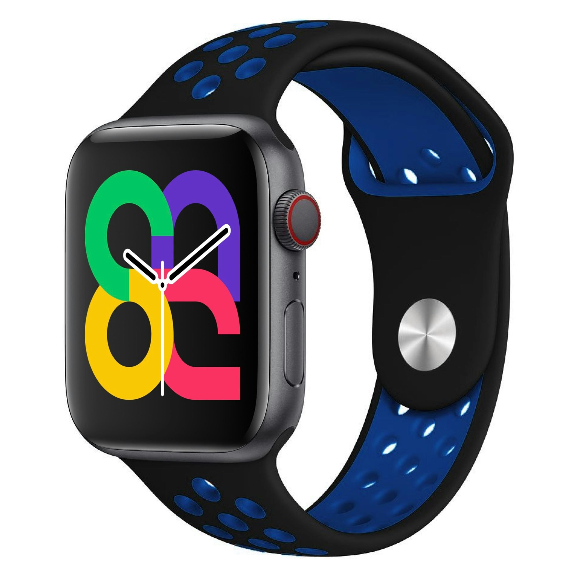 Black / Blue - Sport Band • Apple Watch Armband