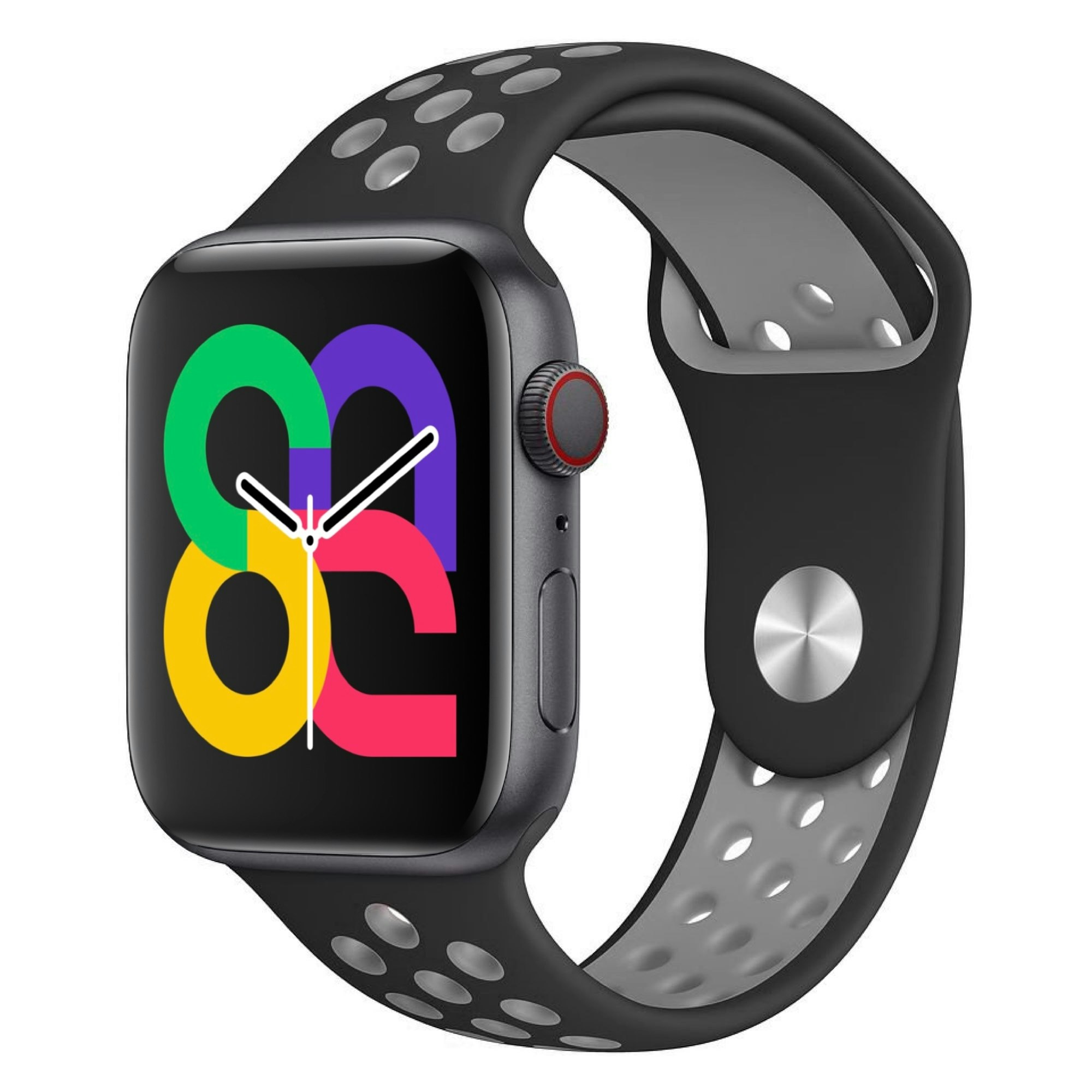 Black / Grey - Sport Band • Apple Watch Armband