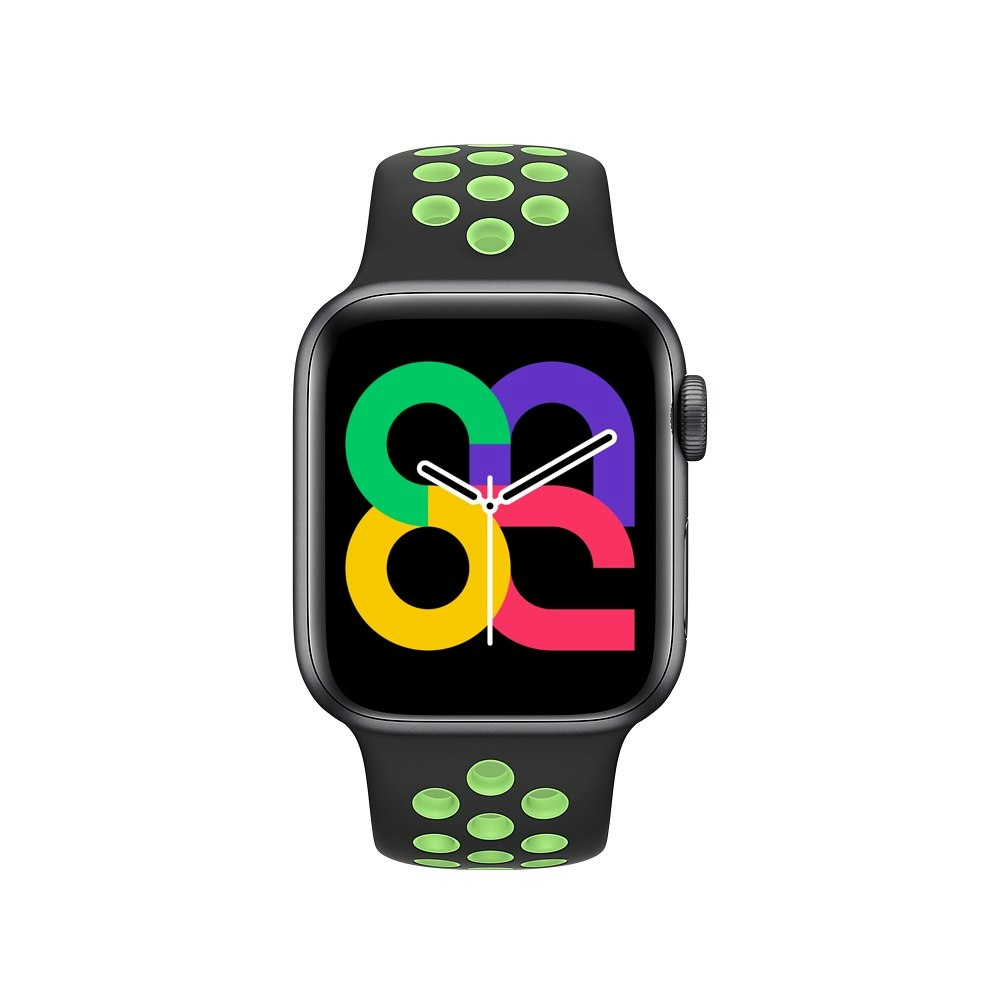 Black / Lime Blast - Sport Band • Apple Watch Armband