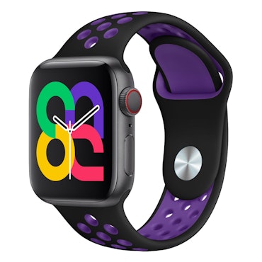 Black / Purple - Sport Band • Apple Watch Armband