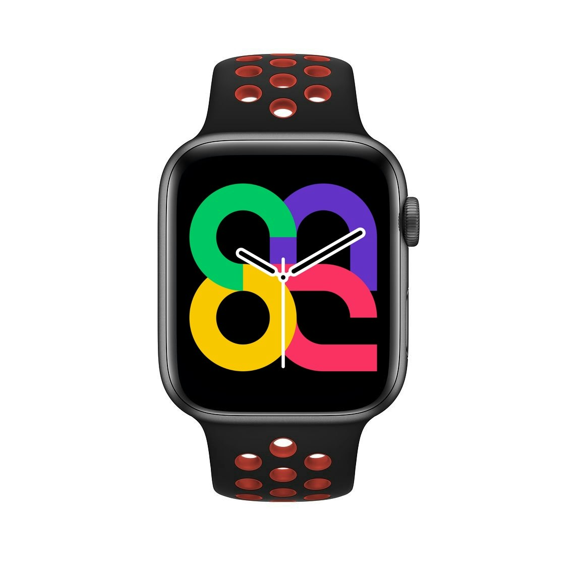 Black / Red - Sport Band • Apple Watch Armband