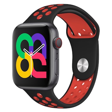Black / Red - Sport Band • Apple Watch Armband