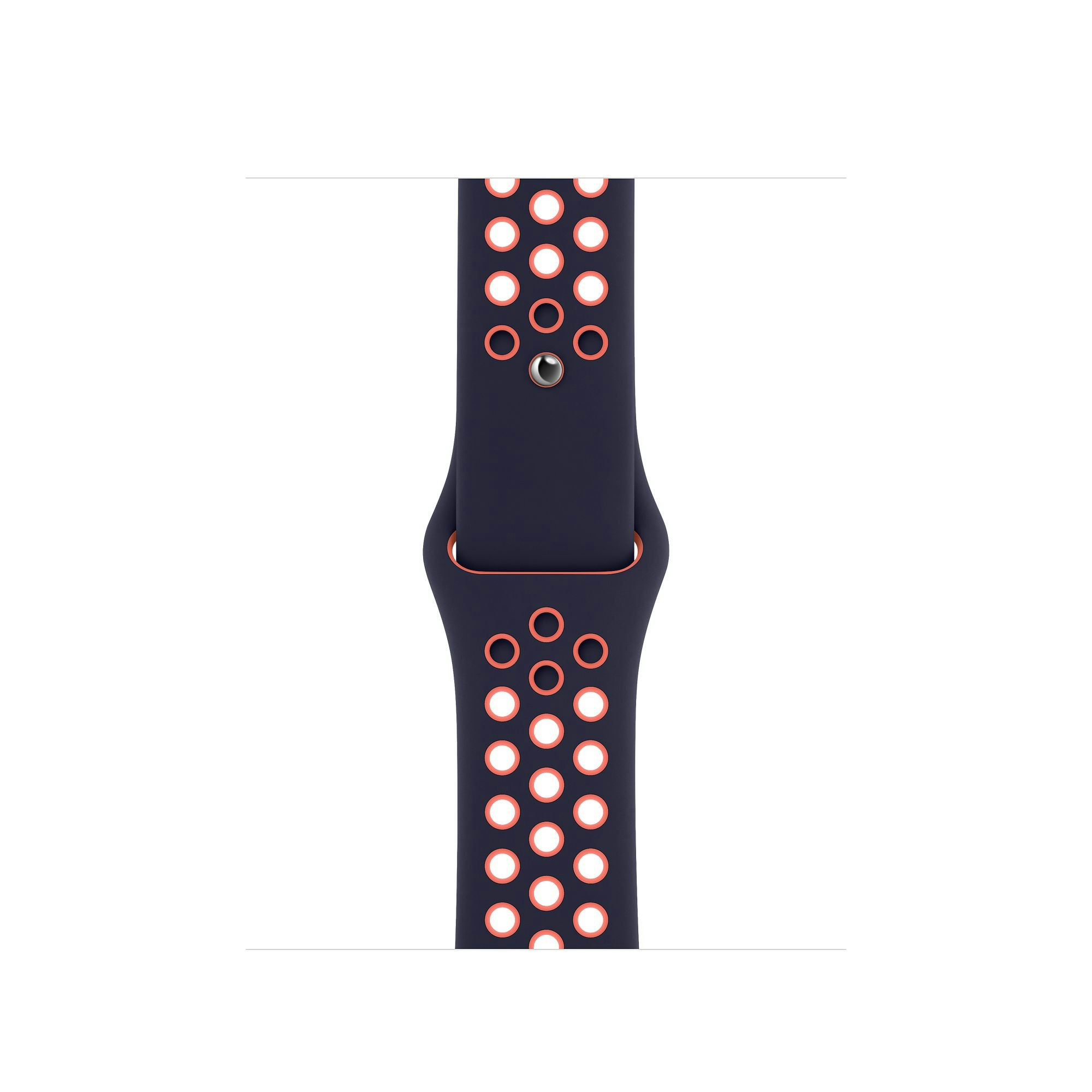 Blue Black / Bright Mango - Sport Band • Apple Watch Armband