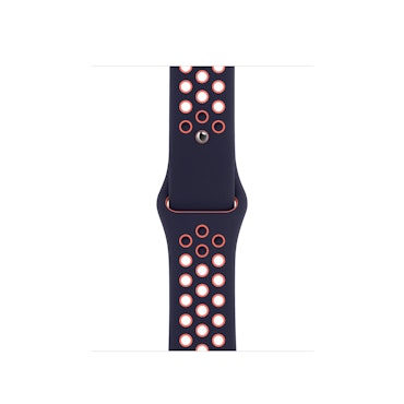 Blue Black / Bright Mango - Sport Band • Apple Watch Armband