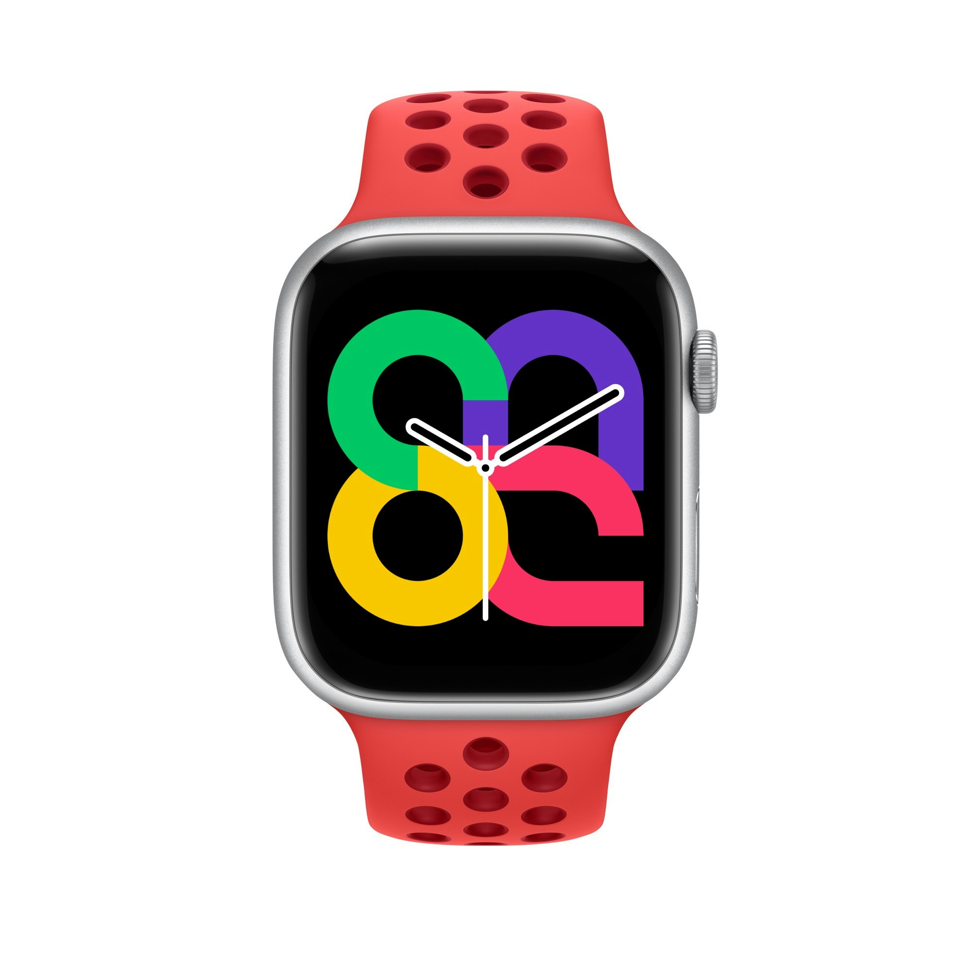 Bright Crimson / Gym Red - Sport Band • Apple Watch Armband