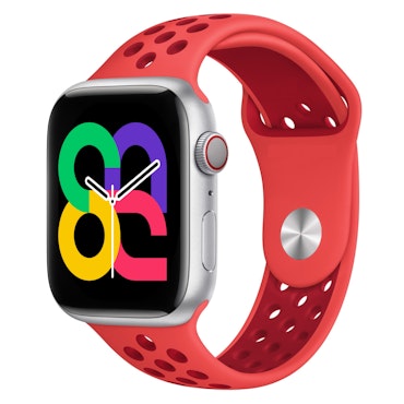 Bright Crimson / Gym Red - Sport Band • Apple Watch Armband