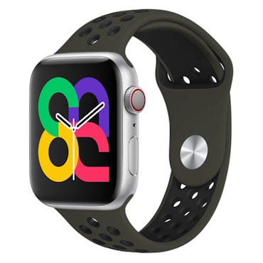 Cargo Khaki / Black - Sport Band • Apple Watch Armband