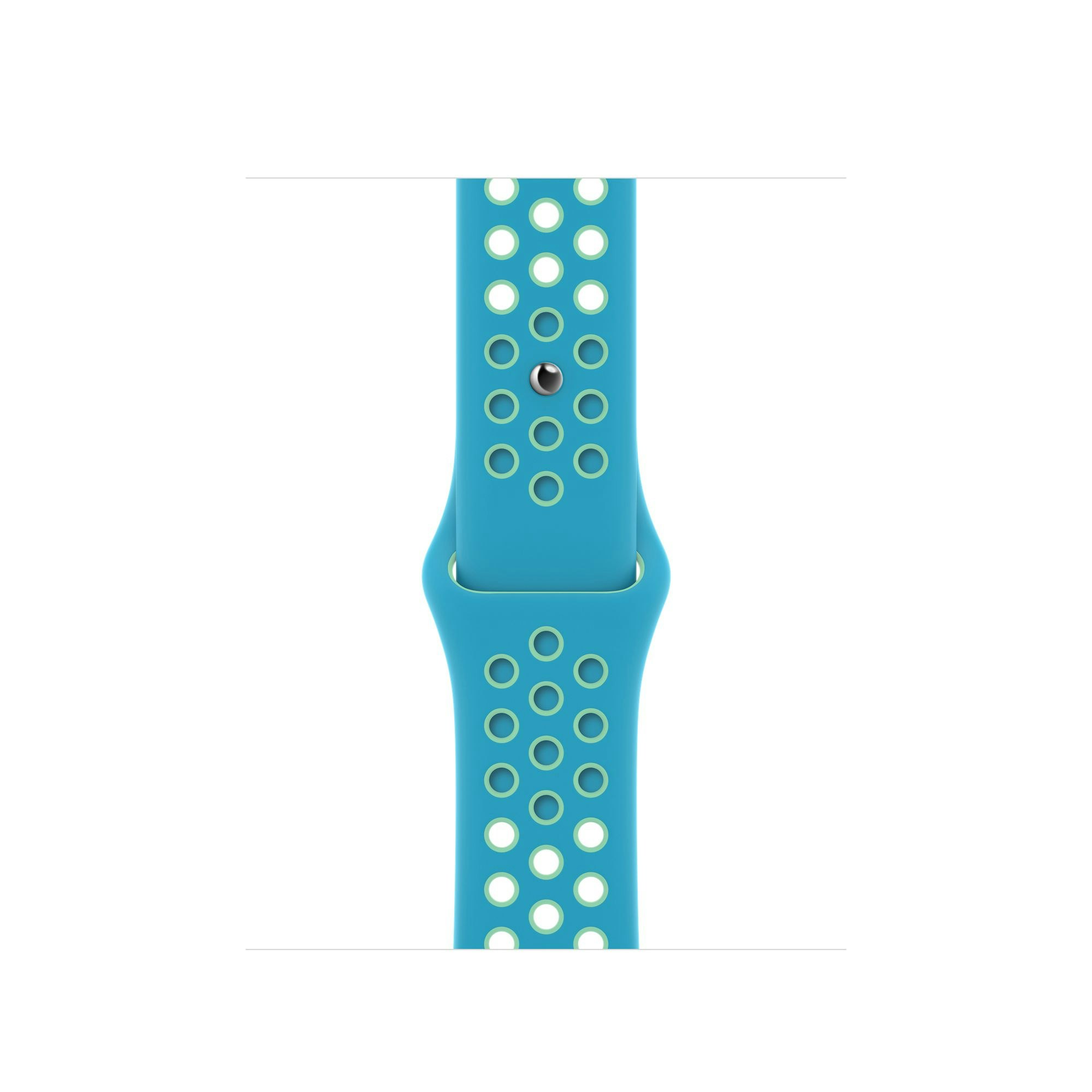 Chlorine Blue / Green Glow - Sport Band • Apple Watch Armband