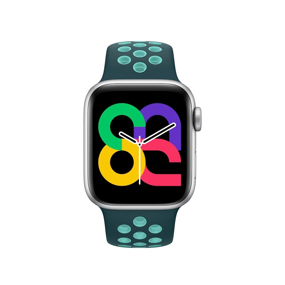 Midnight Turquoise / Aurora - Sport Band • Apple Watch Armband