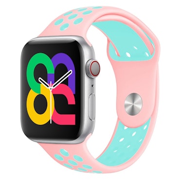 Pink / Turquoise - Sport Band • Apple Watch Armband