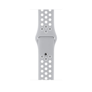 Platinum / White - Sport Band • Apple Watch Armband