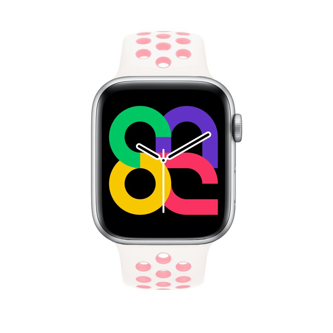 White / Pink - Sport Band • Apple Watch Armband