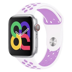White / Purple - Sport Band • Apple Watch Armband