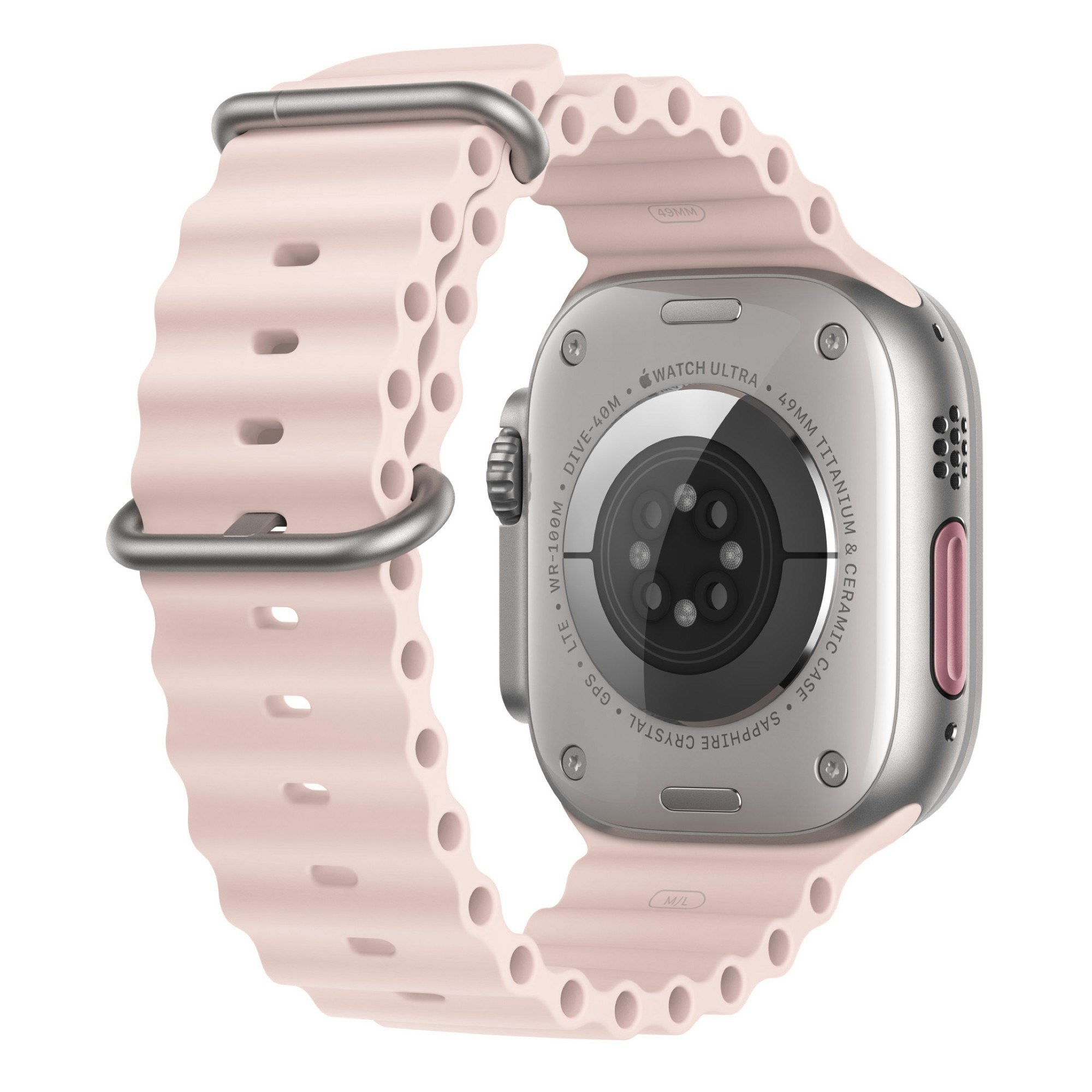 Soft Pink - Ocean Band • Apple Watch Armband