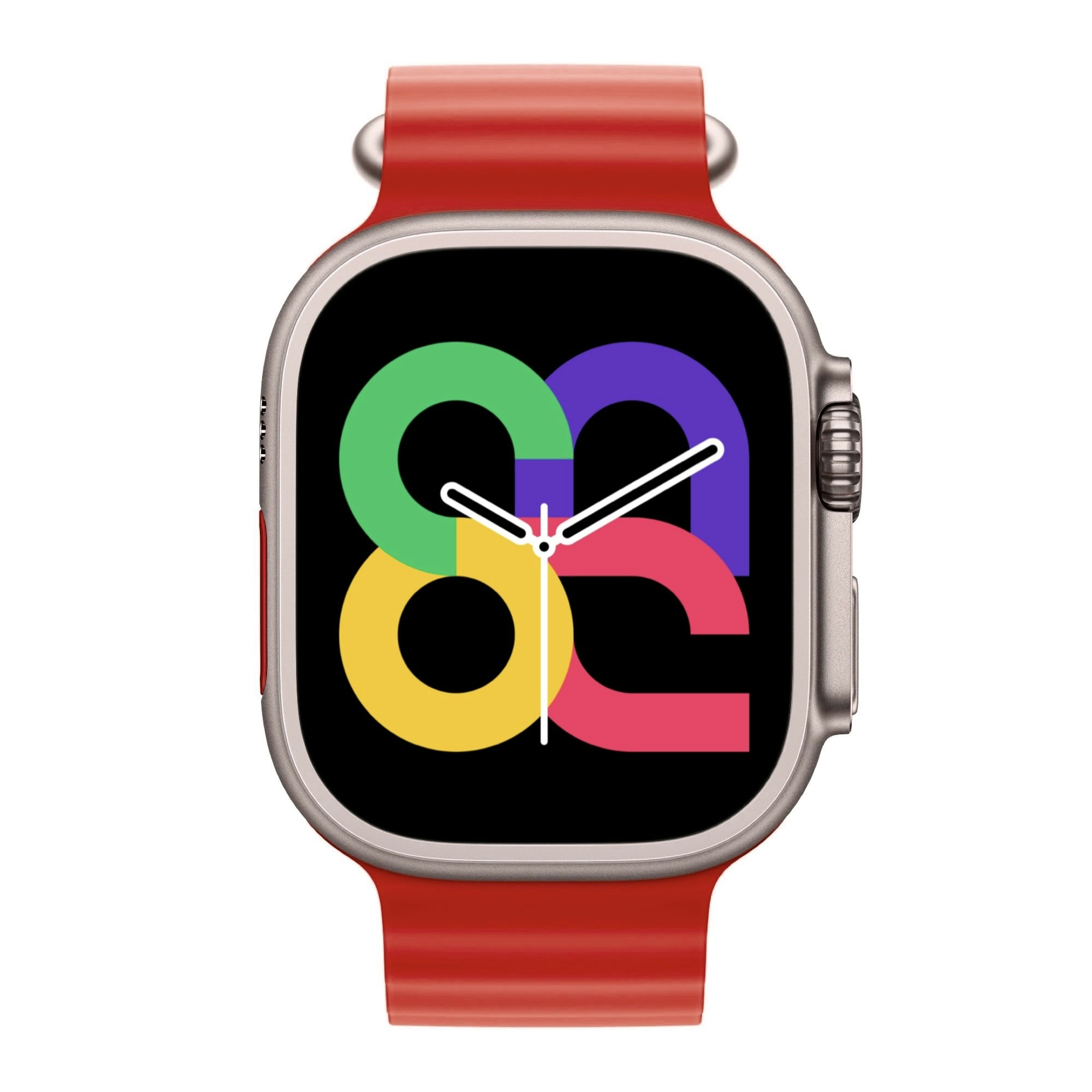 Red - Ocean Band • Apple Watch Armband