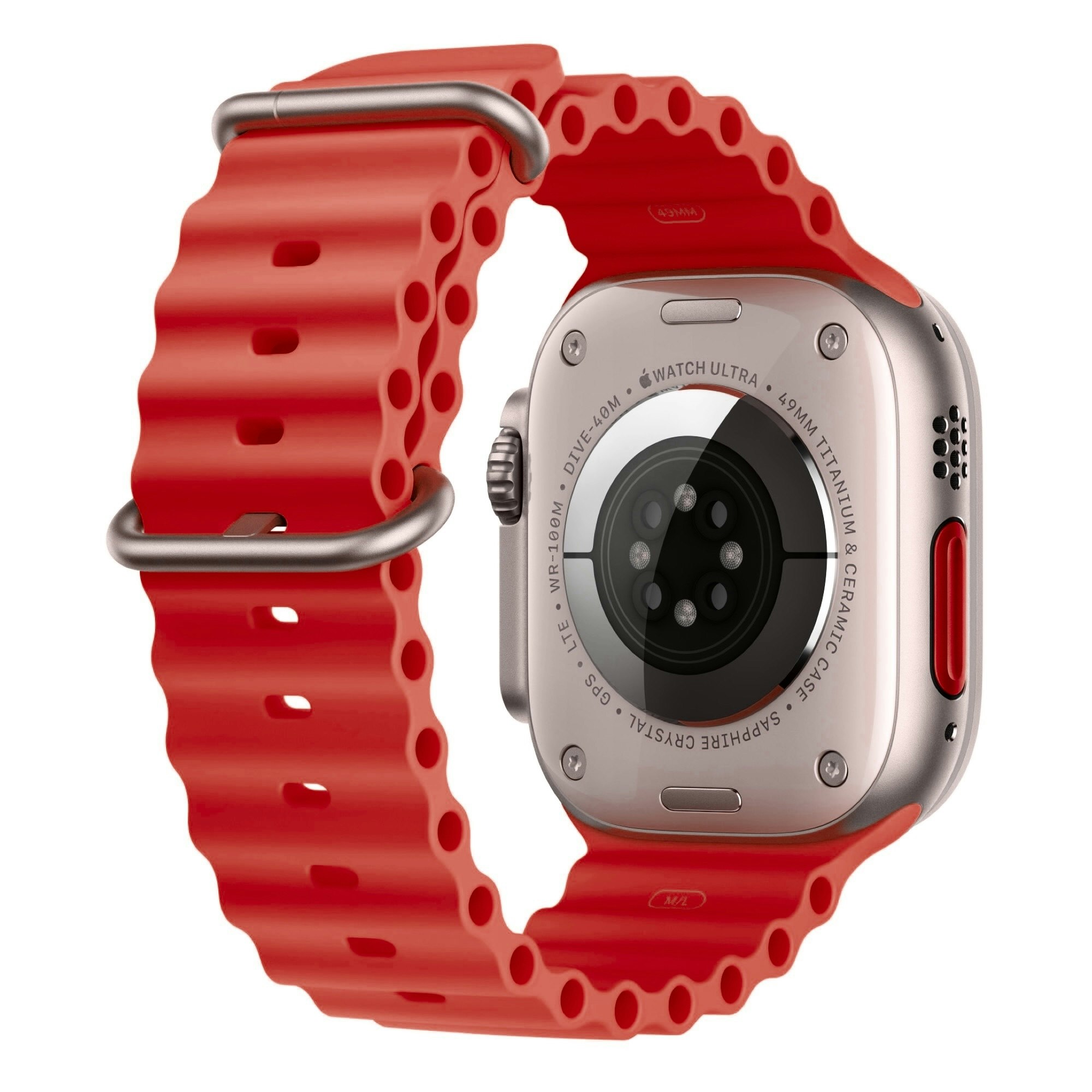 Red - Ocean Band • Apple Watch Armband