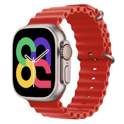 Red - Ocean Band • Apple Watch Armband