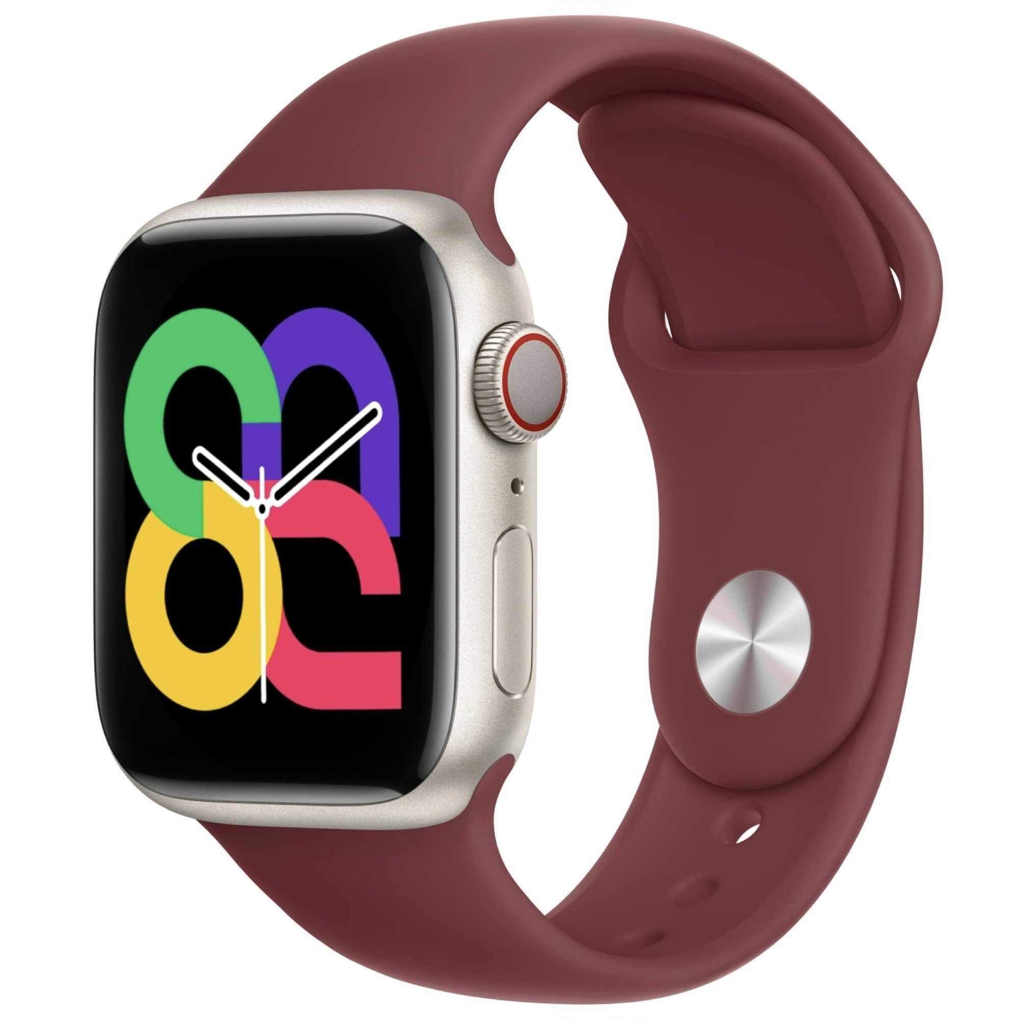Mulberry - Silicone Band • Apple Watch Armband