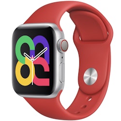 Red - Silicone Band • Apple Watch Armband