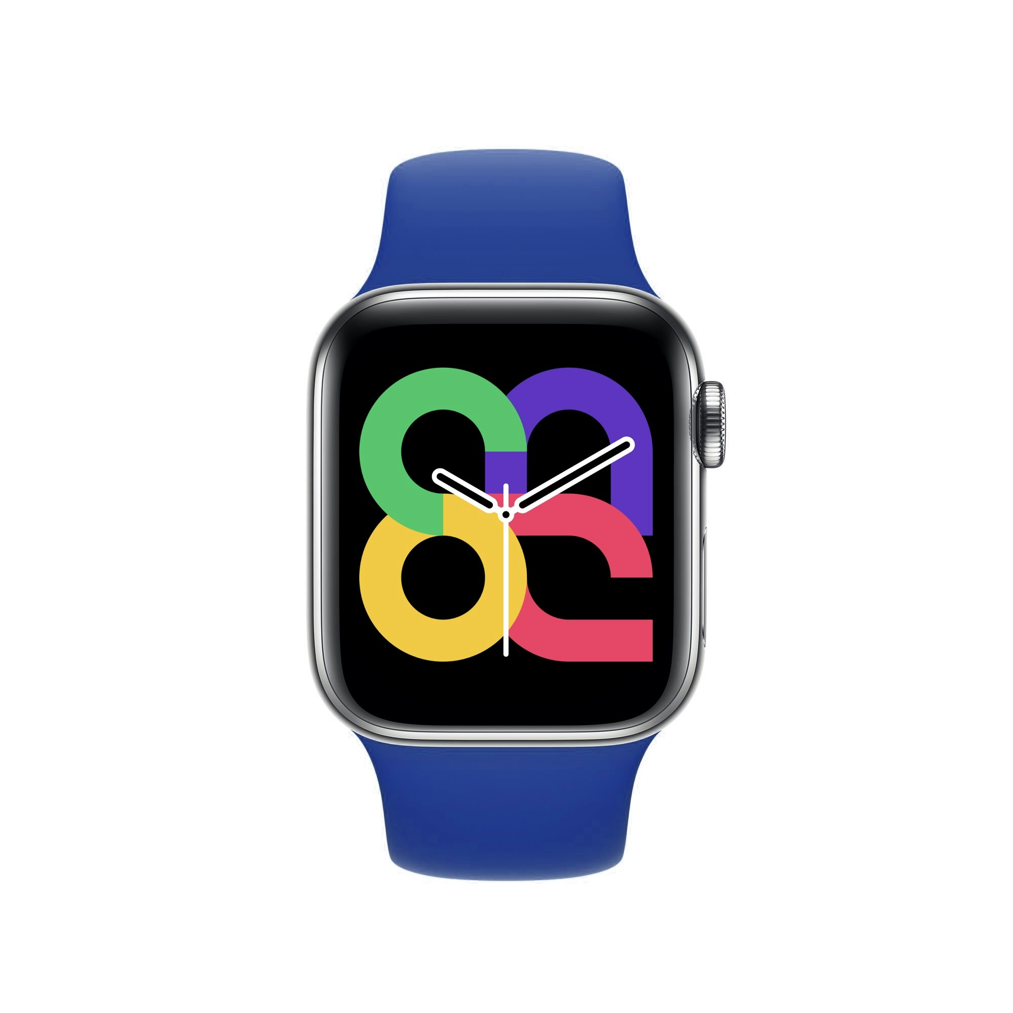 Sapphire Blue - Silicone Band • Apple Watch Armband