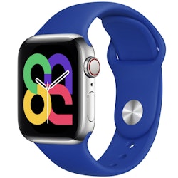 Sapphire Blue - Silicone Band • Apple Watch Armband