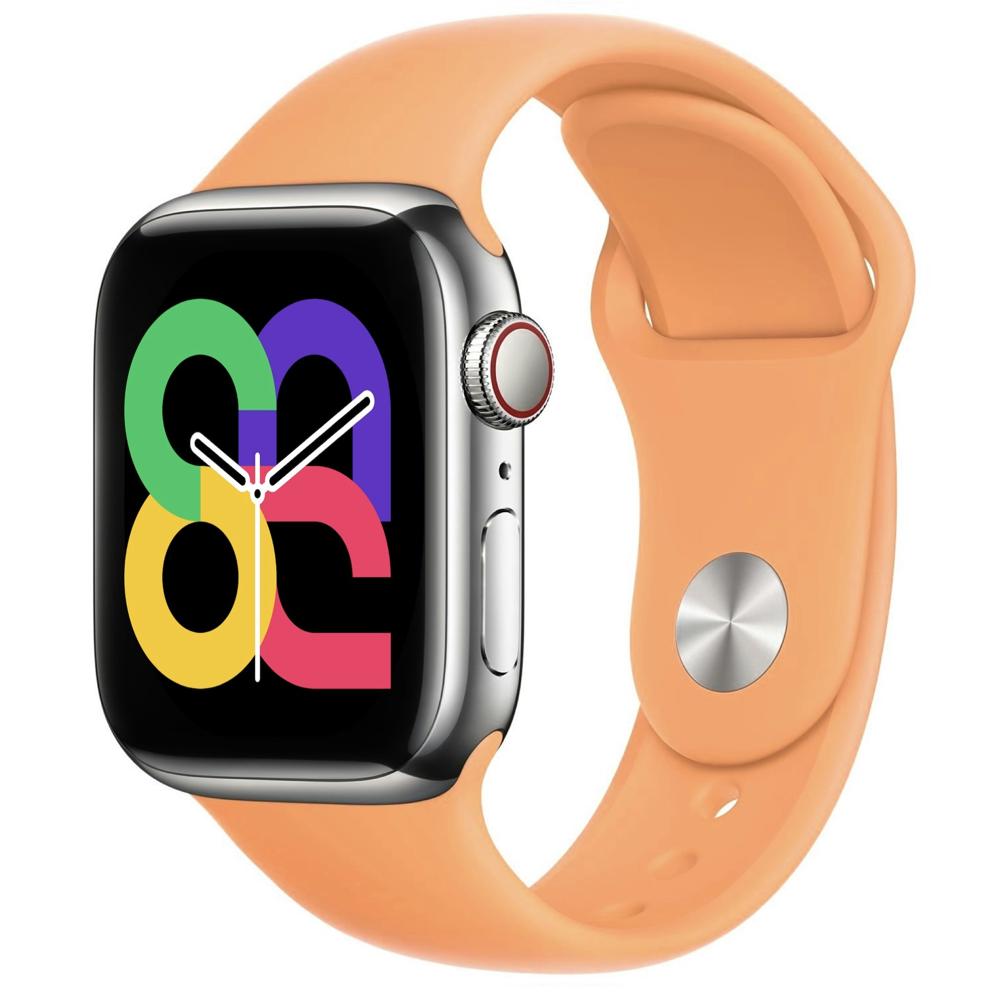 Cantaloupe - Silicone Band • Apple Watch Armband