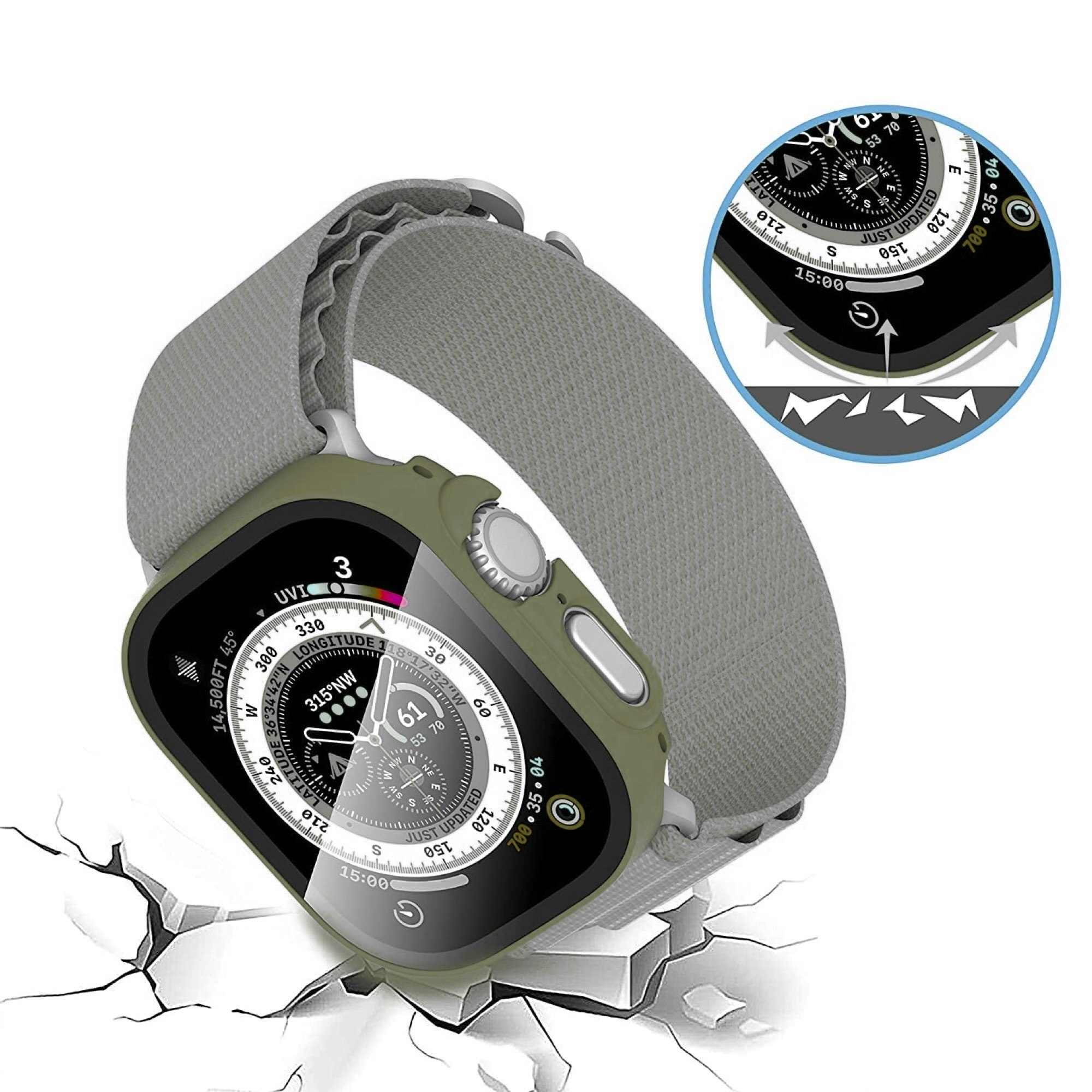 Khaki • Apple Watch Ultra Skal