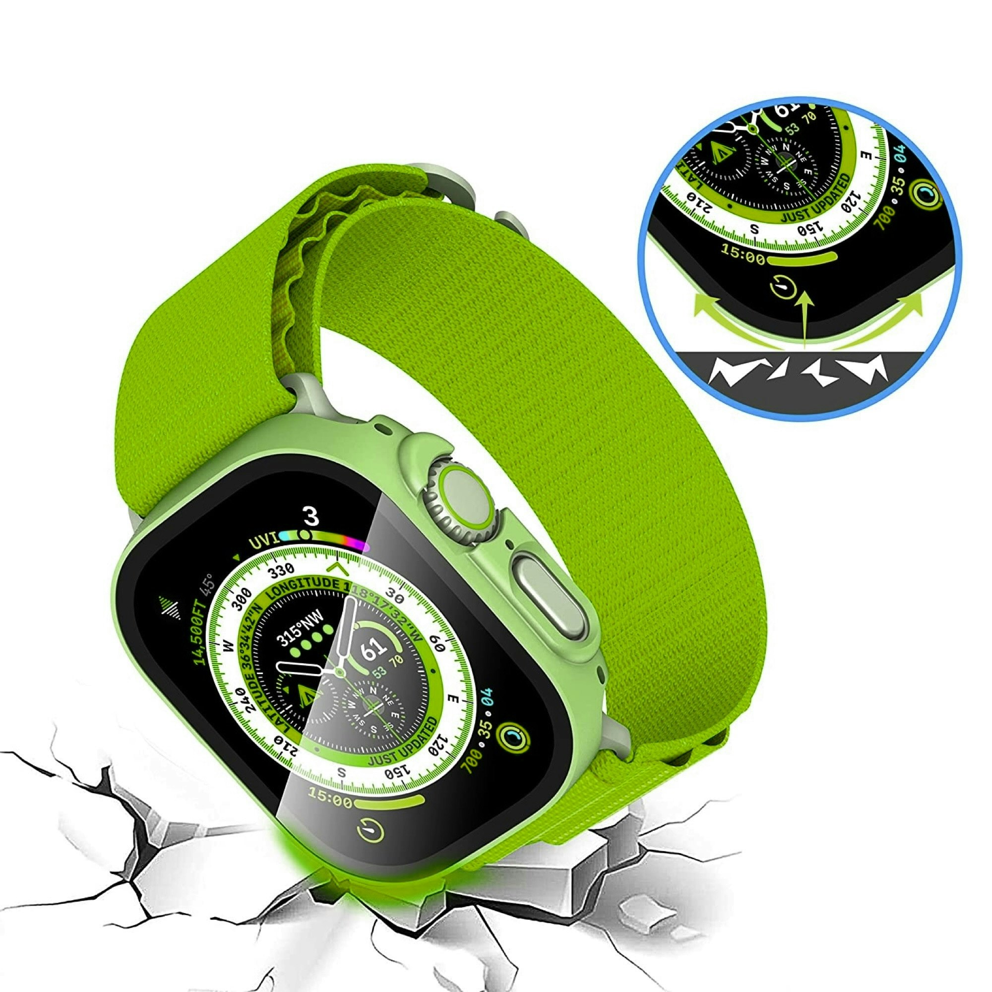 Light Green • Apple Watch Ultra Skal