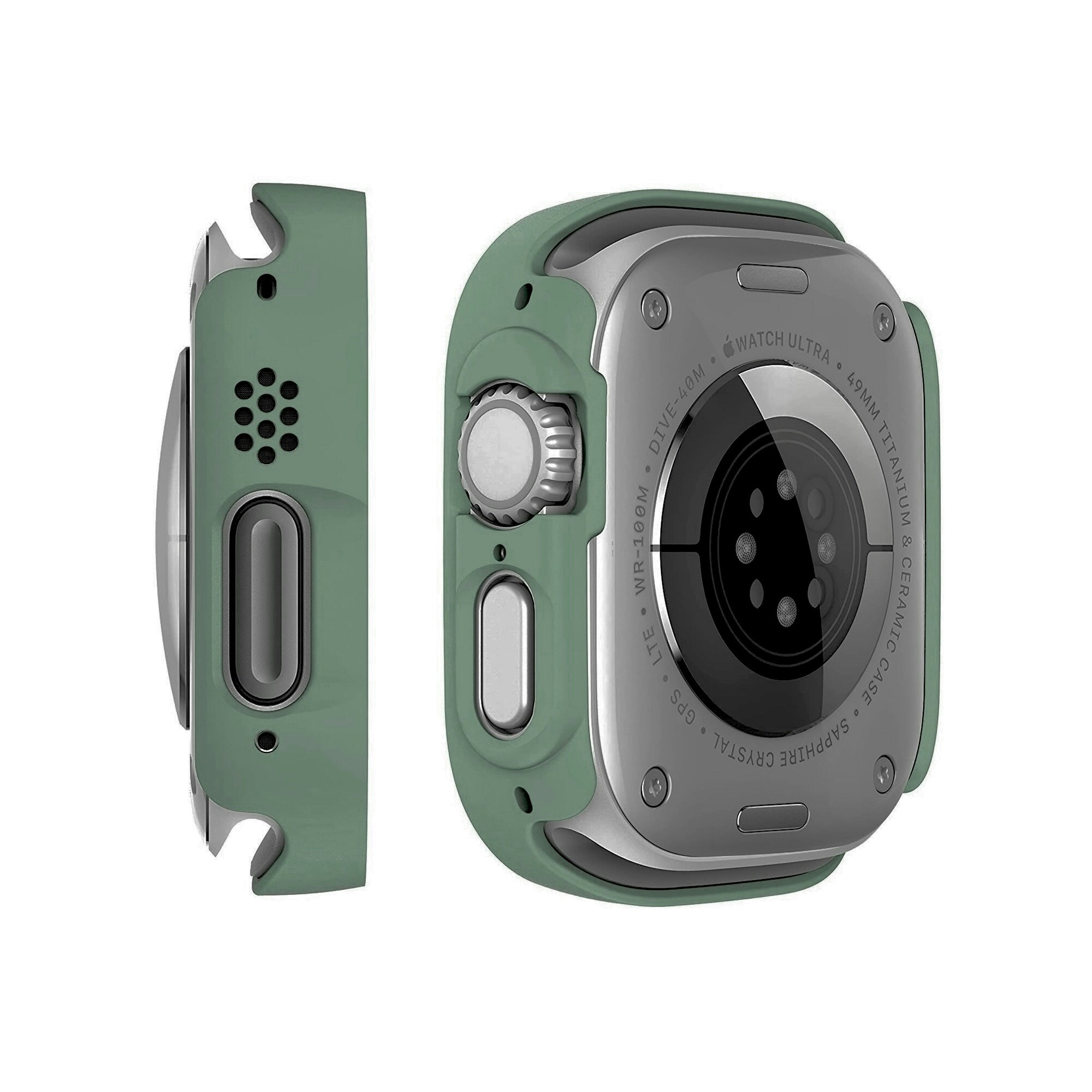 Green • Apple Watch Ultra Skal