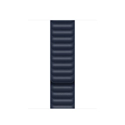 Baltic Blue - Leather Link • Apple Watch Armband