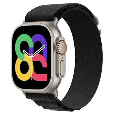Black - Alpine Loop • Apple Watch Armband