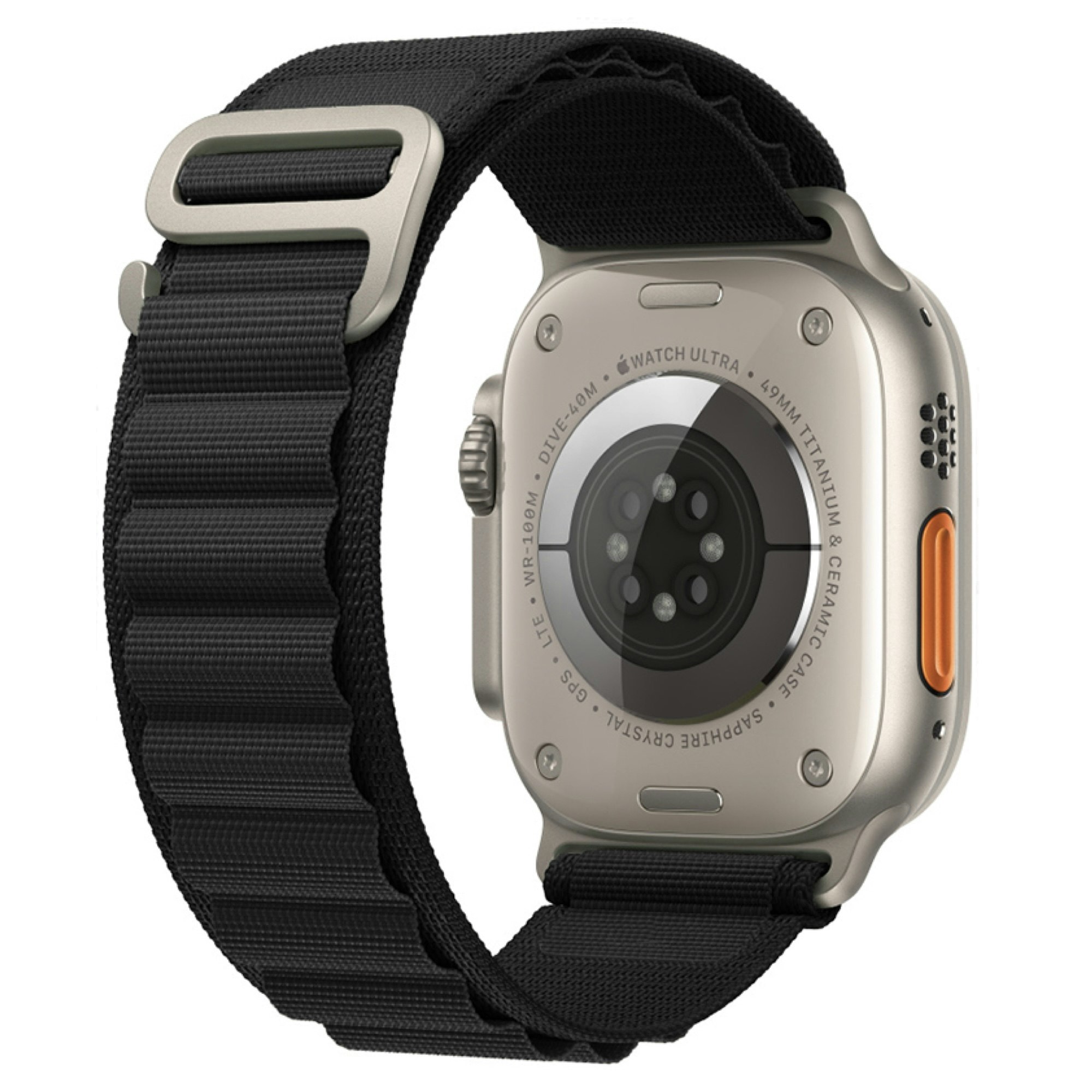 Black - Alpine Loop • Apple Watch Armband