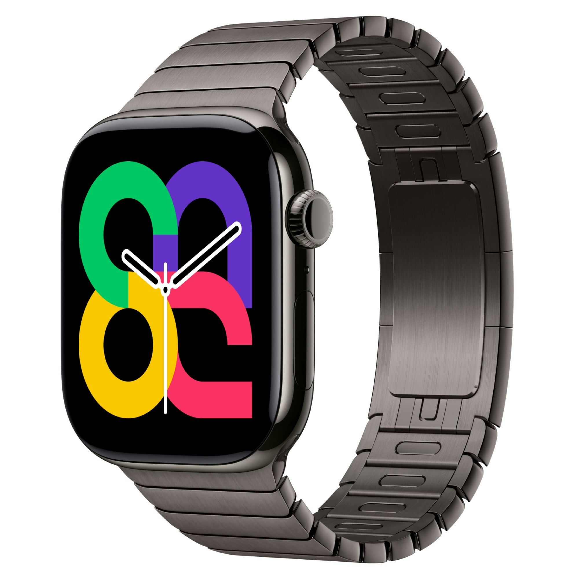 Graphite - Link Bracelet • Apple Watch Armband