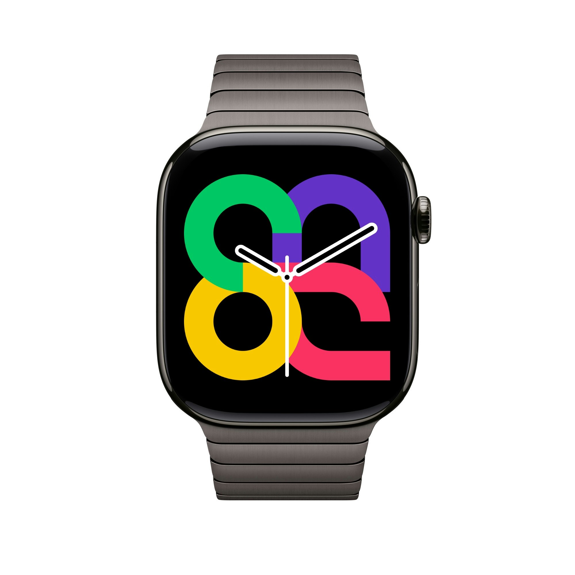 Graphite - Link Bracelet • Apple Watch Armband