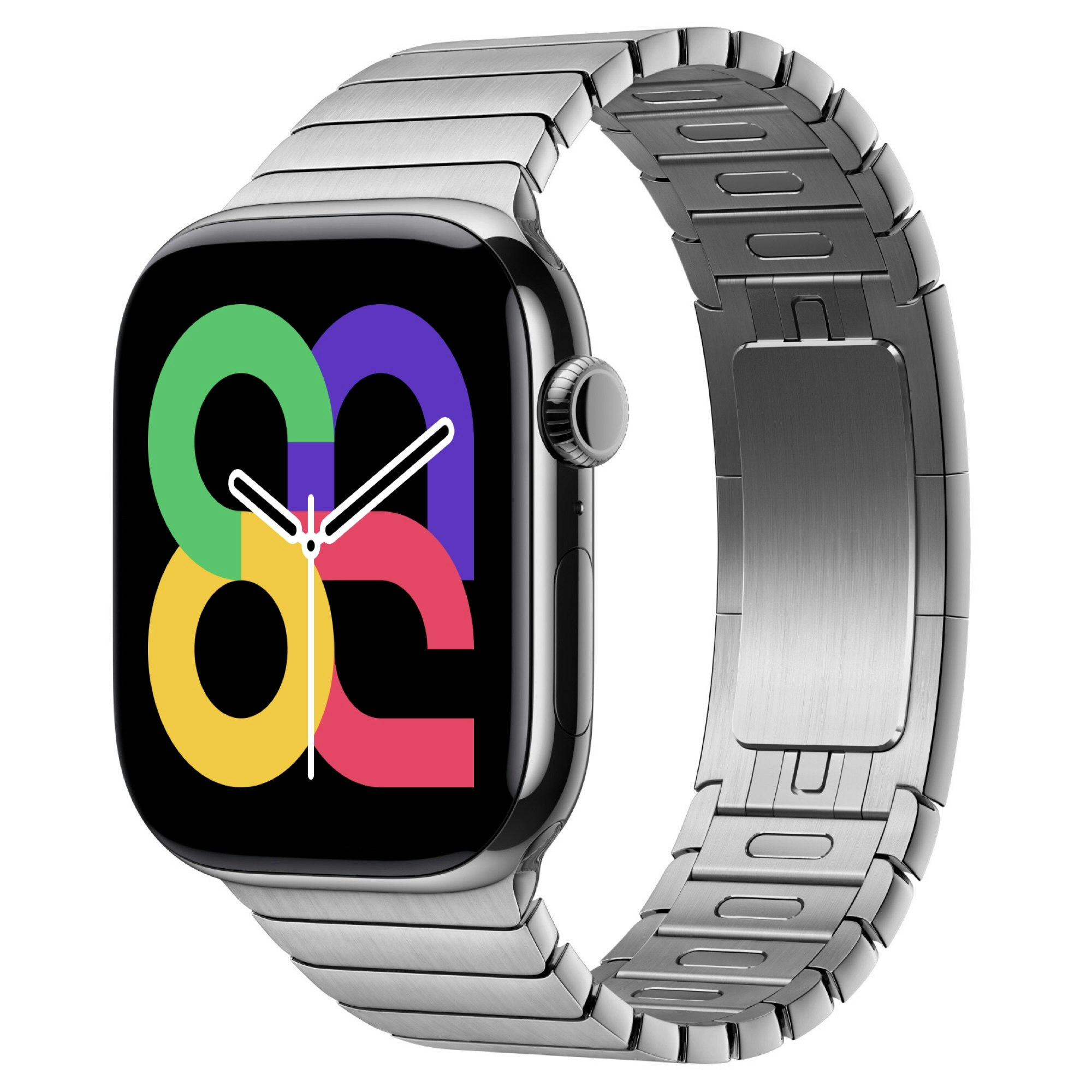 Silver - Link Bracelet • Apple Watch Armband