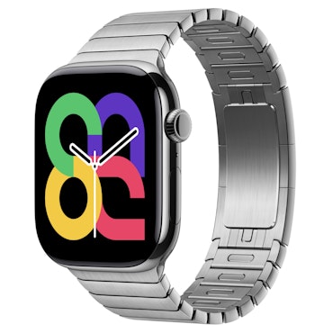 Silver - Link Bracelet • Apple Watch Armband