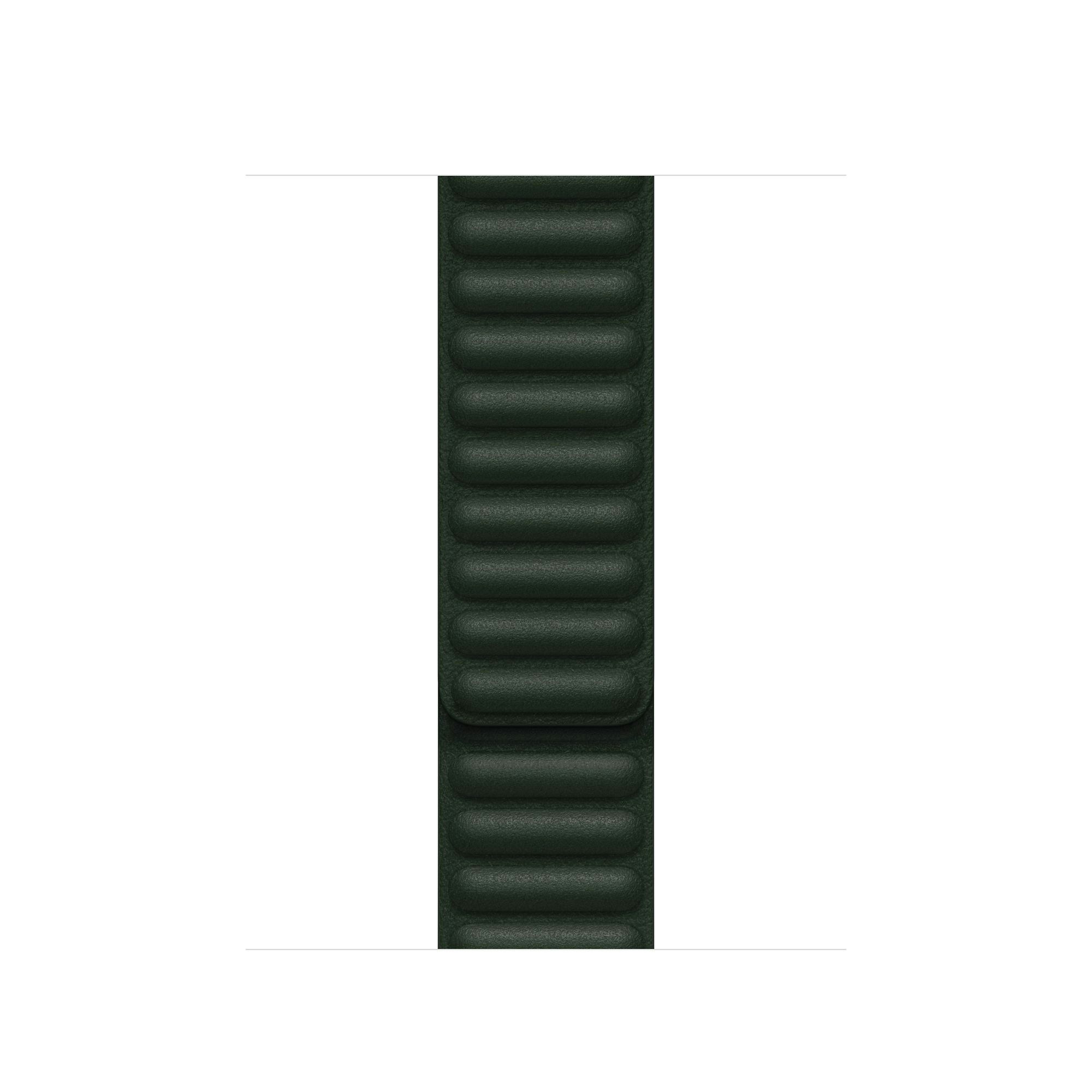 Dark Green - Leather Link • Apple Watch Armband