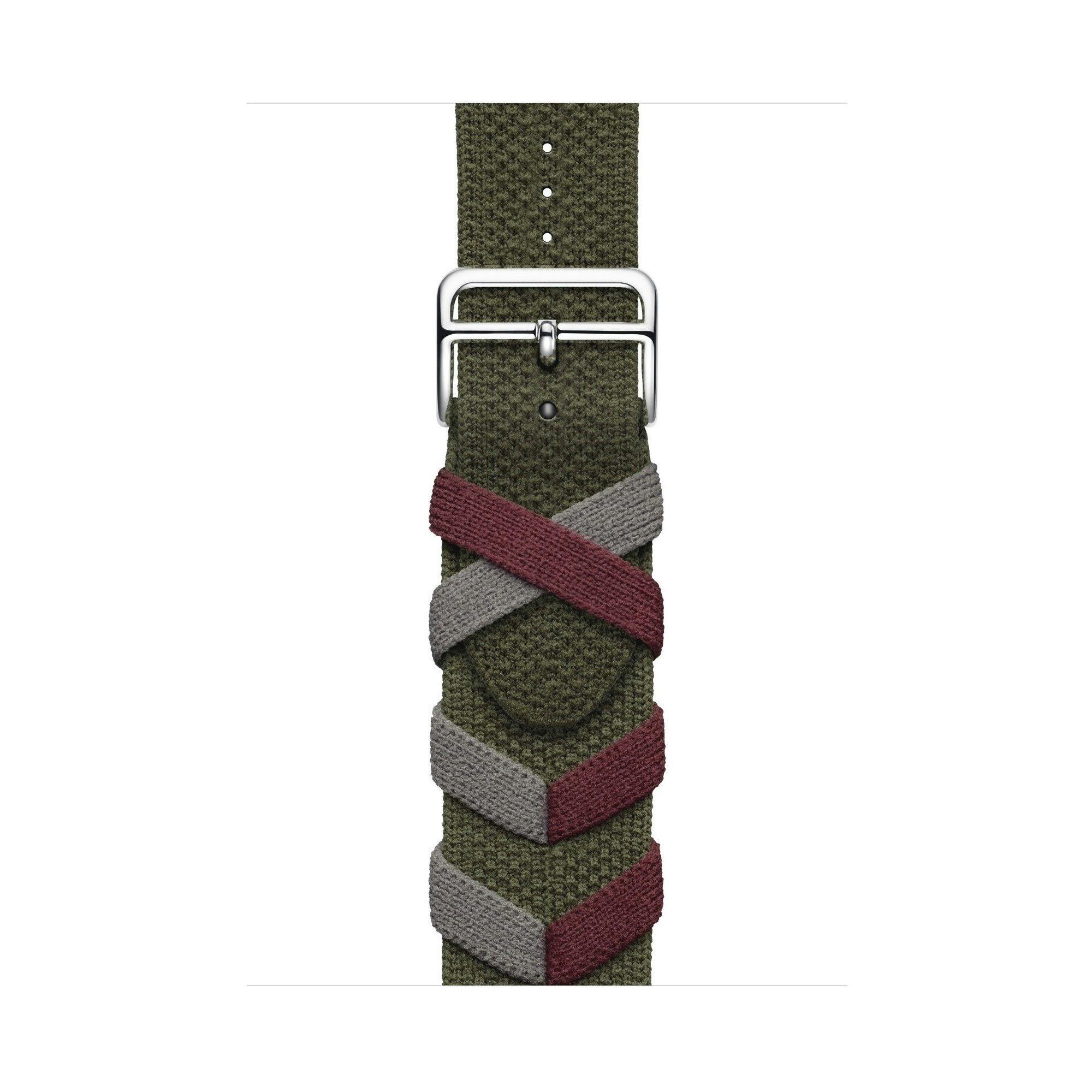 Green / Red - Bridon Single Tour • Apple Watch Armband