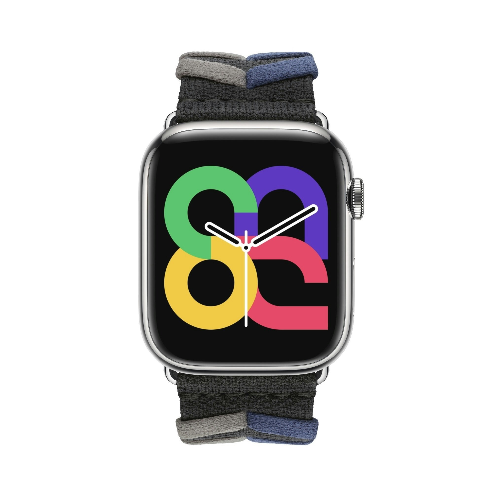 Anthracite / Blue - Bridon Single Tour • Apple Watch Armband