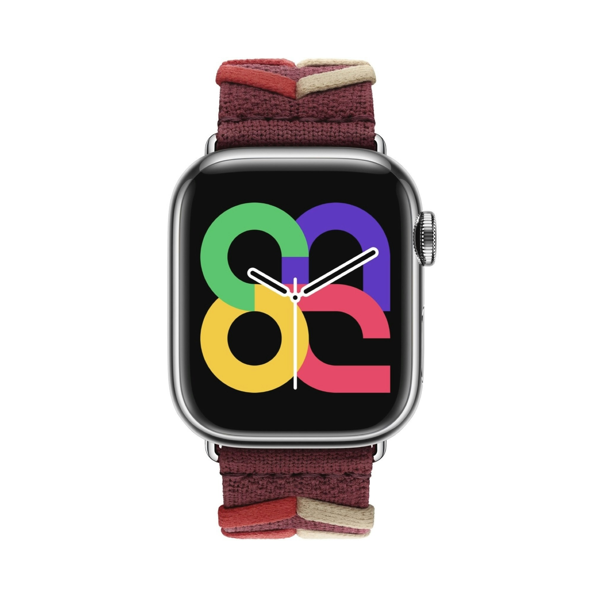 Red / Beige - Bridon Single Tour • Apple Watch Armband