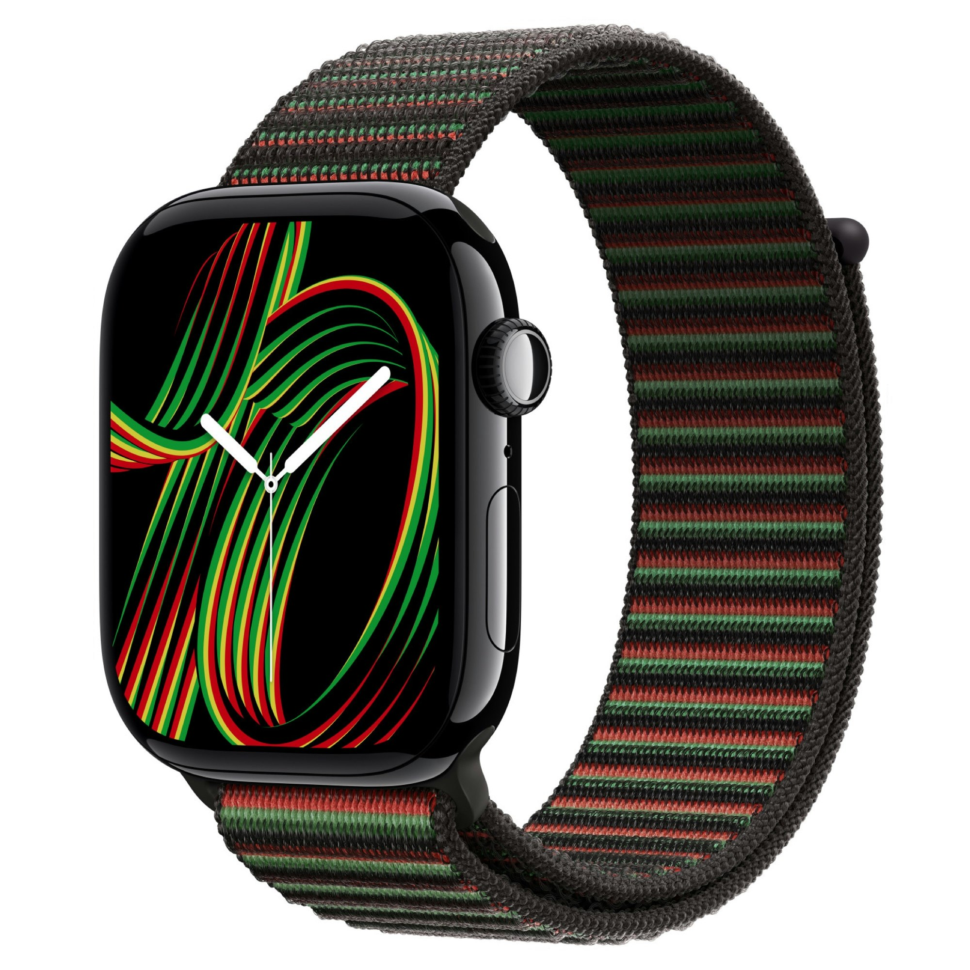 Black Unity / Rhythm - Sport Loop • Apple Watch Armband
