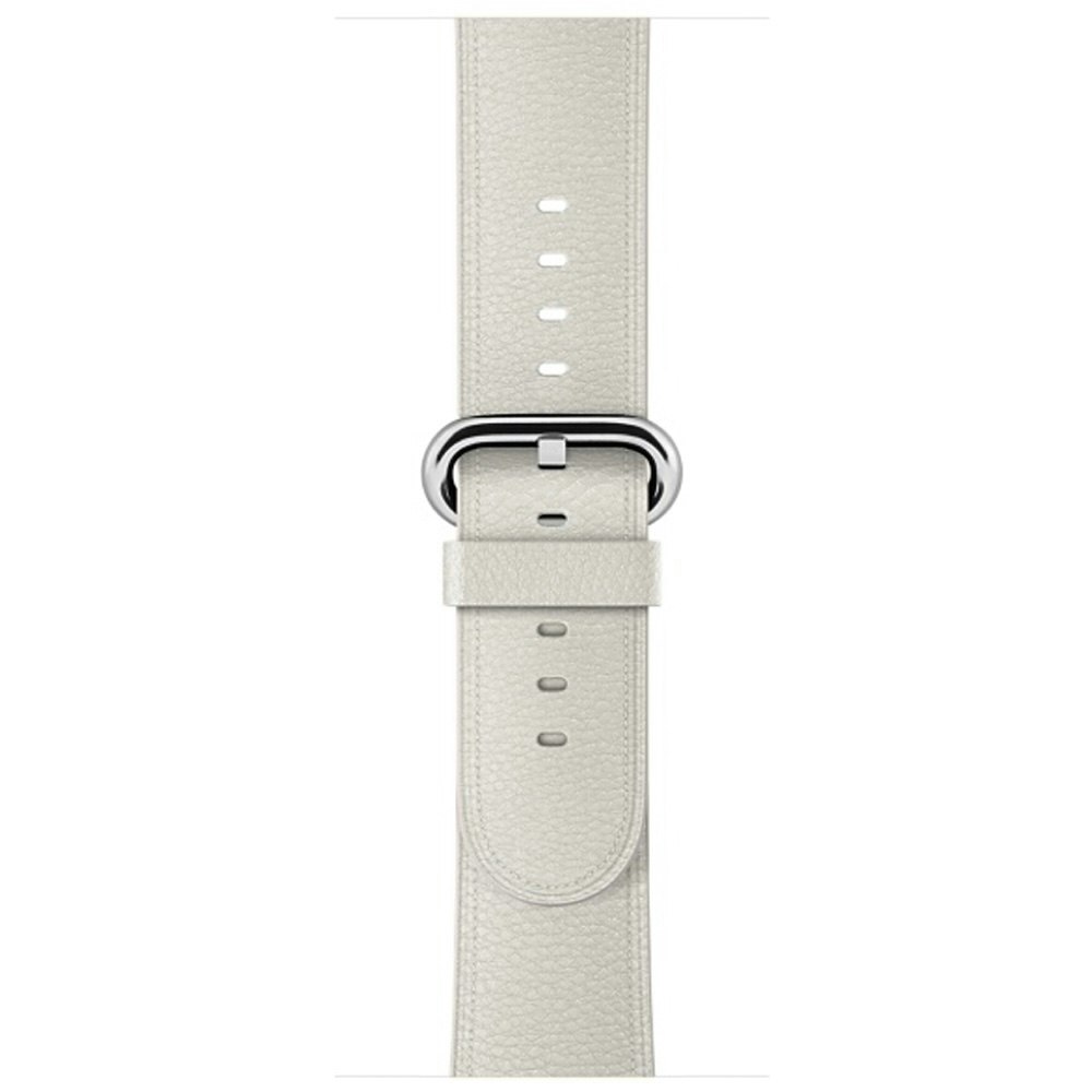 White - Classic Buckle • Apple Watch Armband