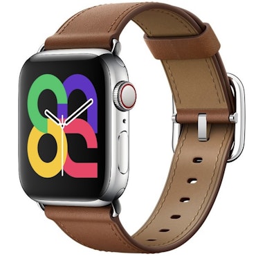 Brown - Square Buckle • Apple Watch Armband