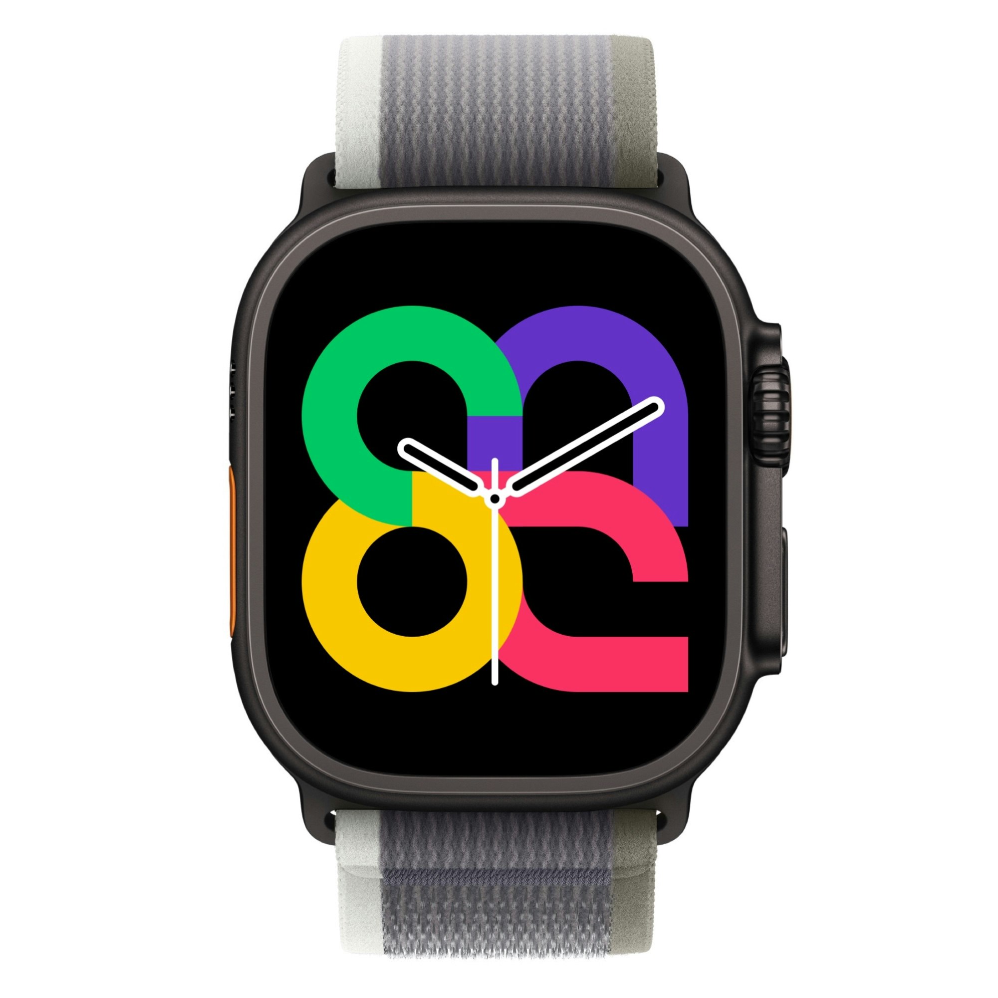 Green / Grey - Trail Loop • Apple Watch Armband