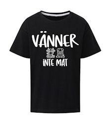 Vänner, inte mat. T-shirt