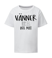Vänner, inte mat. T-shirt