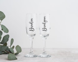 Endast text, glas
